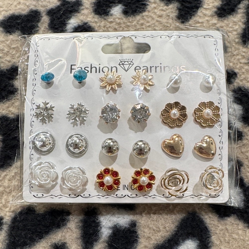 Set - Gold, Silver, Red, Blue, White